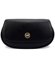 Женская кожаная поясная сумка Michael Kors 1159814506 (Черный, One size)