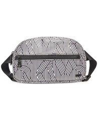 Женская поясная сумка DKNY с принтом 1159815280 (Черный/Белый One size)