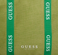 Прочная сумка-шопер Eco GUESS с логотипом 1159817031 (Зеленый One size)