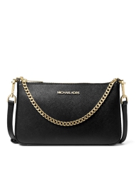 Женская сумка кроссбоди Michael Kors из сафьяновой кожи 1159819169 (Черный One size)