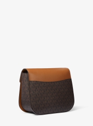Жіноча сумка кроссбоді Michael Kors з принтом 1159821374 (Коричневий One size)