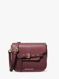 Женская кожаная сумка кроссбоди Michael Kors 1159822046 (Бордовый One size)
