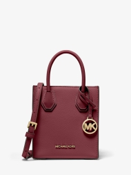 Жіноча сумка кроссбоді Michael Kors із крокреневої шкіри в подарунковій коробці 1159822881 (Бордовий One size)