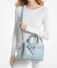 Жіноча шкіряна сумка Michael Kors 1159823029 (Блакитний One size)