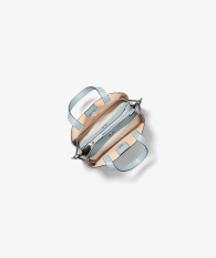 Женская кожаная сумка кроссбоди Michael Kors 1159823029 (Голубой One size)