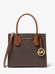 Жіноча сумка кроссбоді Michael Kors зі шкіряним оздобленням 1159823159 (Коричневий One size)