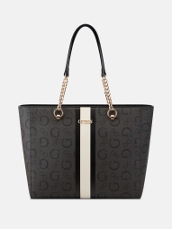 Жіноча сумочка тоут Guess на блискавці 1159823292 (Сірий One size)