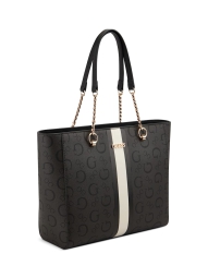 Жіноча сумочка тоут Guess на блискавці 1159823292 (Сірий One size)