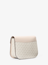 Женская сумка кроссбоди Michael Kors с принтом 1159823498 (Молочный One size)