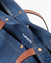 Сумка-шопер Levi's з логотипом 1159825081 (Синій One size)