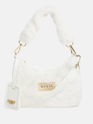 Сумка через плечо Guess из экомеха 1159827325 (Молочный One size)