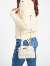 Женская сумочка Guess на цепочке 1159827982 (Молочный One size)