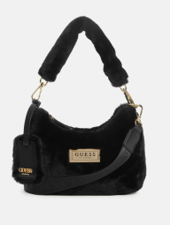 Сумка через плечо Guess из экомеха 1159830782 (Черный One size)