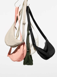Сумка UNIQLO через плечо 1159830868 (Розовый One size)