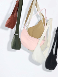 Сумка UNIQLO через плечо 1159831646 (Бежевый One size)