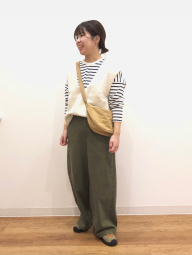 Сумка UNIQLO через плечо 1159831646 (Бежевый One size)