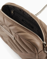 Женская сумка Armani Exchange кроссбоди 1159831839 (Бежевый One size)