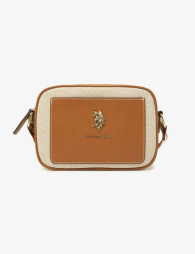 Женская сумка кроссбоди U.S. Polo Assn с логотипом 1159831896 (Коричневый One size)