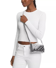 Женская сумка через плечо Michael Kors кроссбоди 1159832004 (Серебристый One size)