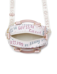 Сумка через плечо с широким ремешком Guess 1159832595 (Молочный One size)
