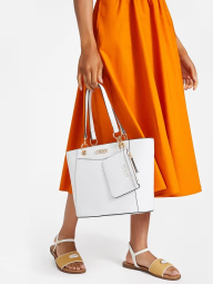 Сумка на плечо Guess с кошельком 1159832669 (Белый One size)