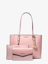 Набор сумок Michael Kors тоут и две сумки-кроссбоди 1159832724 (Розовый One size)