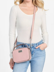 Сумка-кроссбоди Guess с логотипом 1159833257 (Розовый One size)
