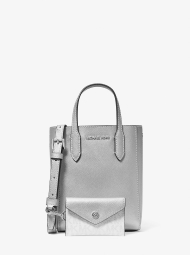 Женская сумка кроссбоди Michael Kors с кошельком 1159833595 (Серебристый One size)