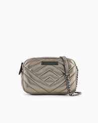 Женская сумка Armani Exchange кроссбоди 1159834170 (Серый One size)