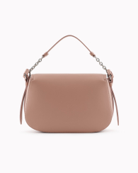 Женская сумка через плечо с монограммой-логотипом Armani Exchange 1159834181 (Розовый One size)