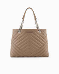 Стеганая сумка Armani Exchange 1159834825 (Бежевый One size)