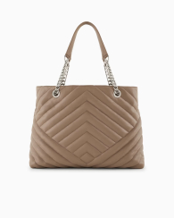 Стеганая сумка Armani Exchange 1159834825 (Бежевый One size)