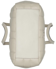 Стеганая сумка Calvin Klein с отделкой из шерпы 1159834889 (Серый One size)