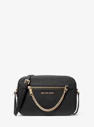 Женская сумка кроссбоди Michael Kors из сафьяновой кожи 1159835646 (Черный One size)