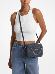 Женская сумка кроссбоди Michael Kors на молнии 1159835660 (Синий One size)