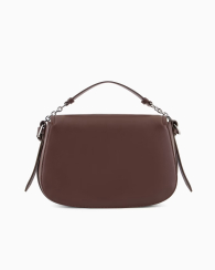 Женская сумка через плечо с монограммой-логотипом  Armani Exchange 1159836032 (Коричневый One size)