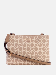 Сумка через плечо Guess с логотипом 1159836360 (Бежевый One size)