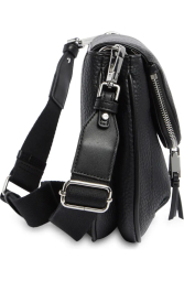 Женская сумка кроссбоди Calvin Klein с кошельком 1159836511 (Черный One Size)
