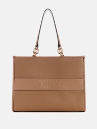 Женская сумка тоут Guess с логотипом 1159837078 (Коричневый One size)