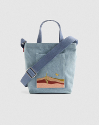 Стильная сумка Levi's кроссбоди 1159837896 (Голубой One size)