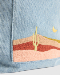 Стильная сумка Levi's кроссбоди 1159837896 (Голубой One size)