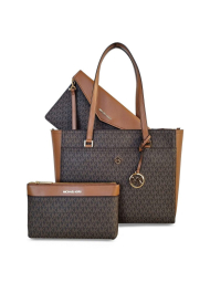 Набор сумок Michael Kors тоут и две сумки-кроссбоди 1159837899 (Коричневый One size)