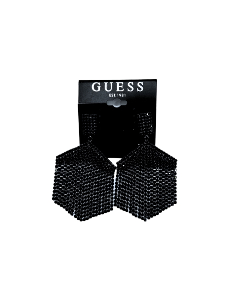 Сережки GUESS з камінням 1159804221 (Чорний, One size)