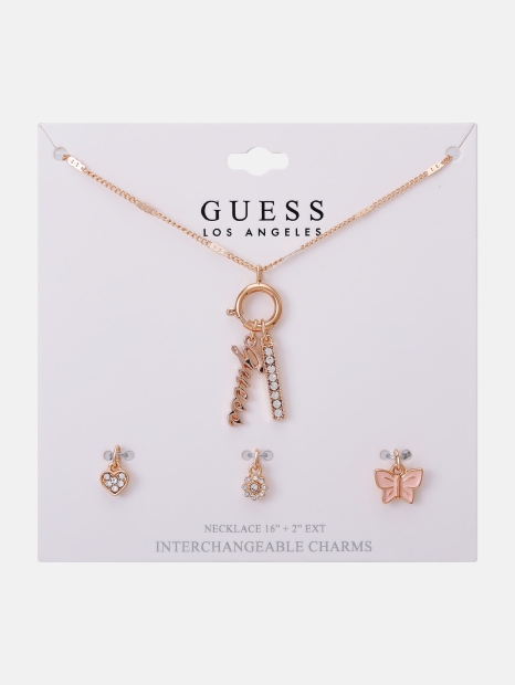 Ланцюжок із набором підвісок GUESS 1159816738  (Золотистий One size)