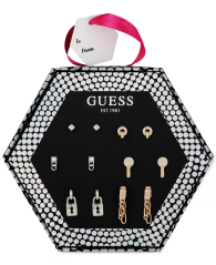 Набор украшений GUESS серьги с камнями 1159771264 (Золотистый/Серебристый, One size)