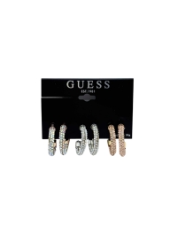 Набор украшений GUESS серьги с камнями 1159771379 (Золотистый/Серебристый, One size)