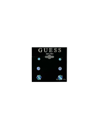 Набор мини-серьг GUESS "Basic" Blue Stone Trio Set 1159802304 (Разные цвета, One size)