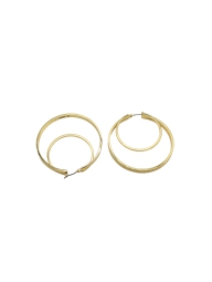 Сережки-кільця Karl Lagerfeld 1159804264 (Золотистий, One size) 1159804264 (Золотистий, One size)