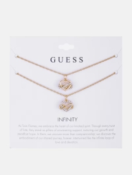 Набор из двух колье GUESS с подвесками 1159810346 (Золотистый, One size)