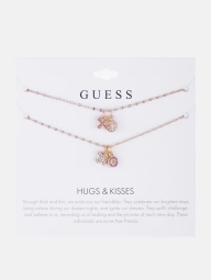 Набір із двох кольє GUESS з підвісками 1159810347 (Золотистий, One size)